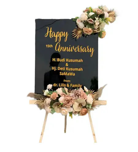 Papan Bunga Akrilik Cikeduk
