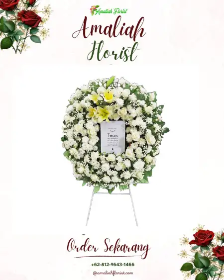 Krans Bunga Duka Cikeduk
